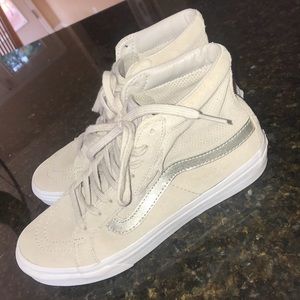 Light Gray High-Top Vans